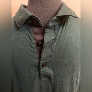 Mens Lululemon Evolution Short Sleeve Polo Shirt
Size Large Green
